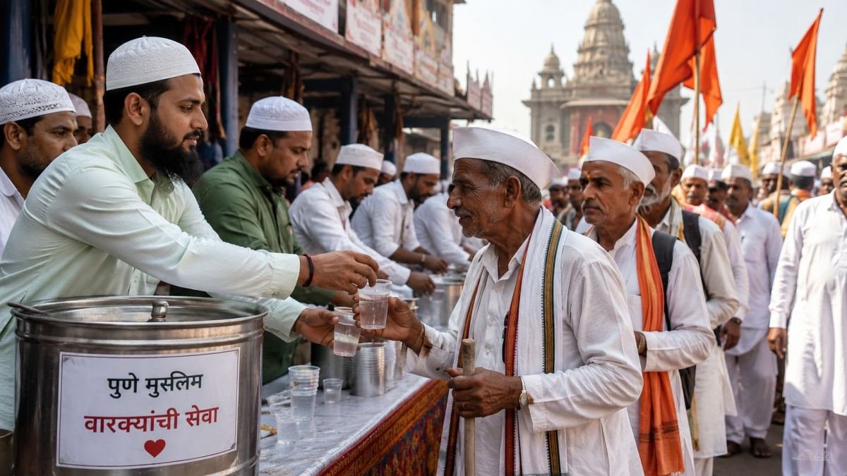 Pune Muslims Serve Warkaris With Compassion and Care