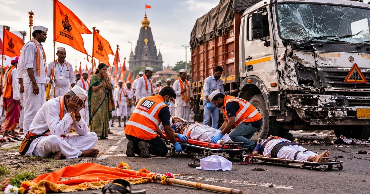 3 Varkaris Killed, 10 Injured in Truck Accident in Pune
