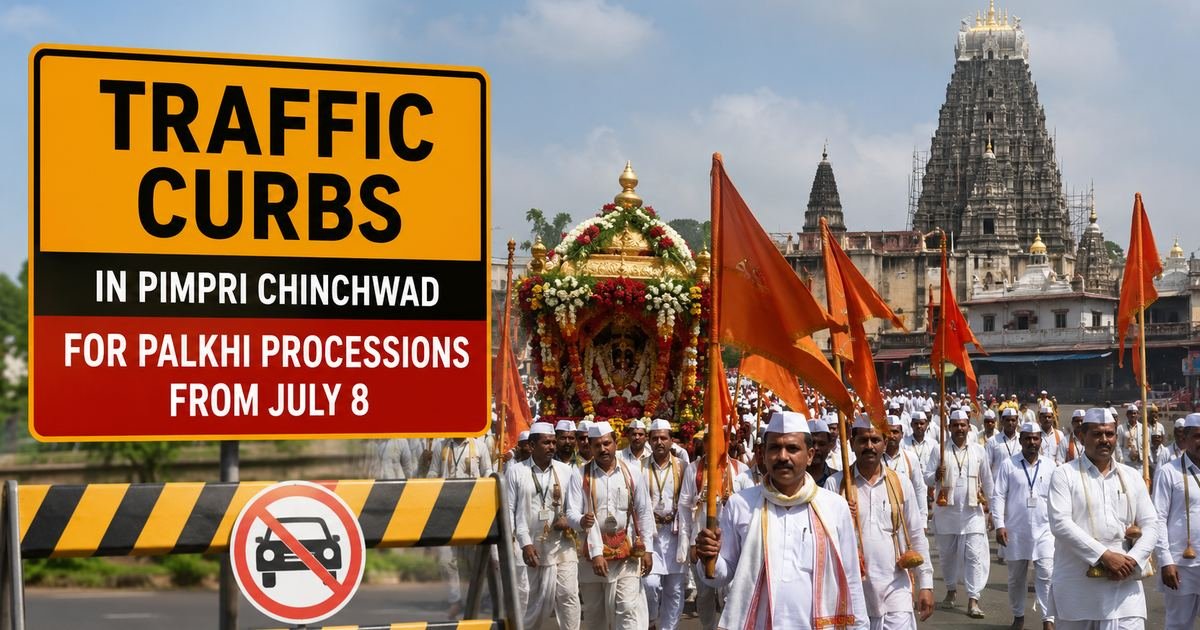 ८ जुलैपासून पिंपरी चिंचवडमध्ये पालखी सोहळ्यासाठी वाहतुकीत बदल