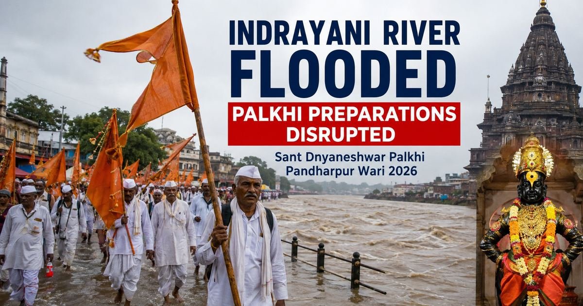 Flooded Indrayani River Disrupts Sant Dnyaneshwar Palkhi Preparations