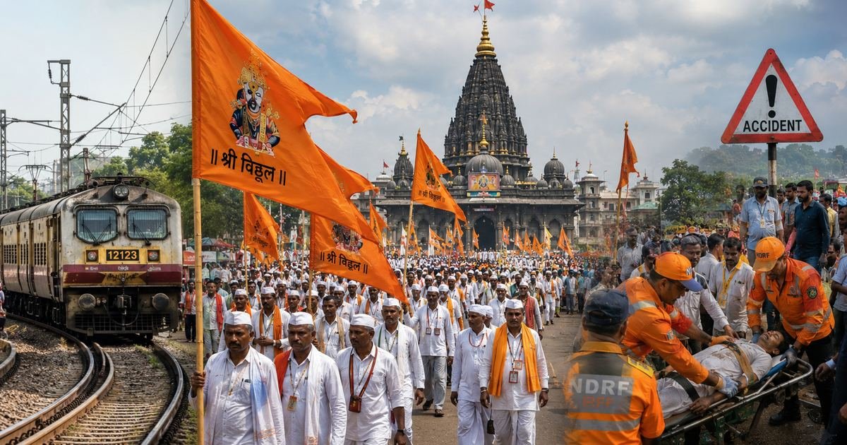 Latest Ashadhi Wari 2026 Updates: Railway Travel Figures, Community Support, and Tragic Accident