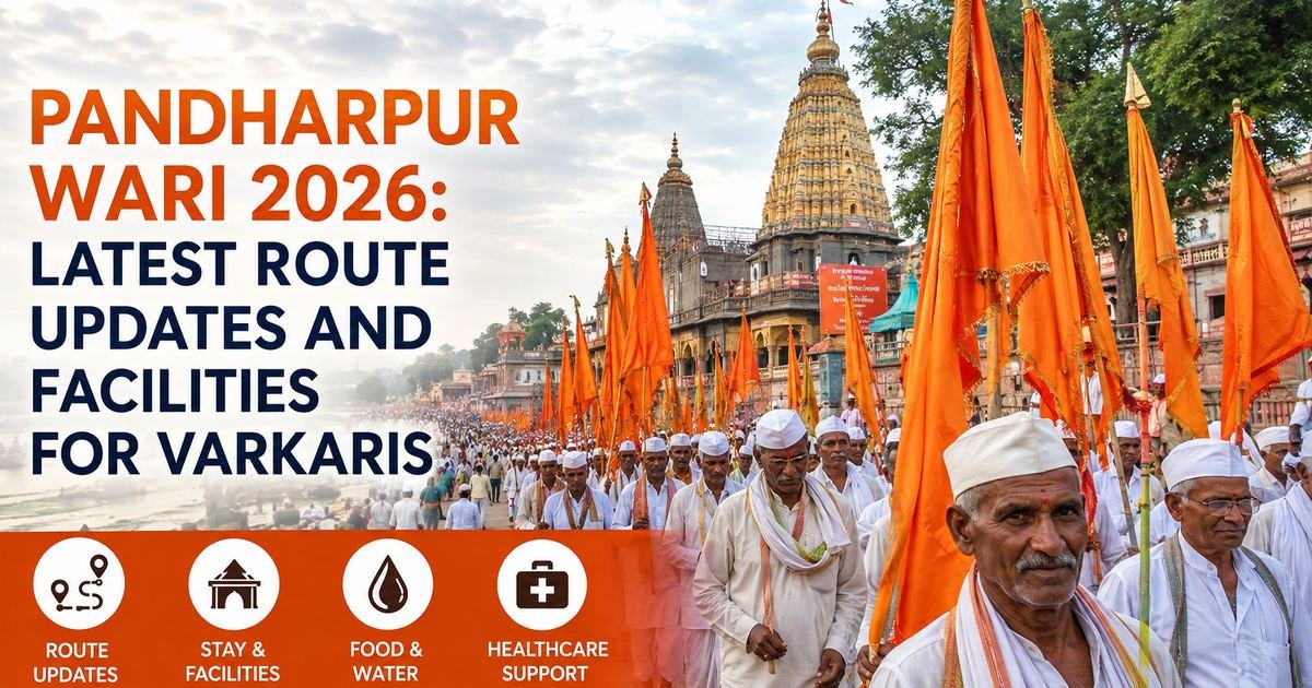 Pandharpur Wari 2026: Latest Route Updates and Facilities for Varkaris