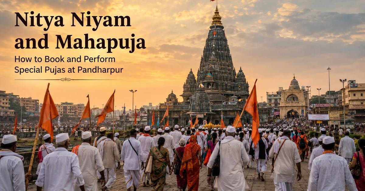 Nitya Niyam and Mahapuja: How to Book and Perform Special Pujas at Pandharpur