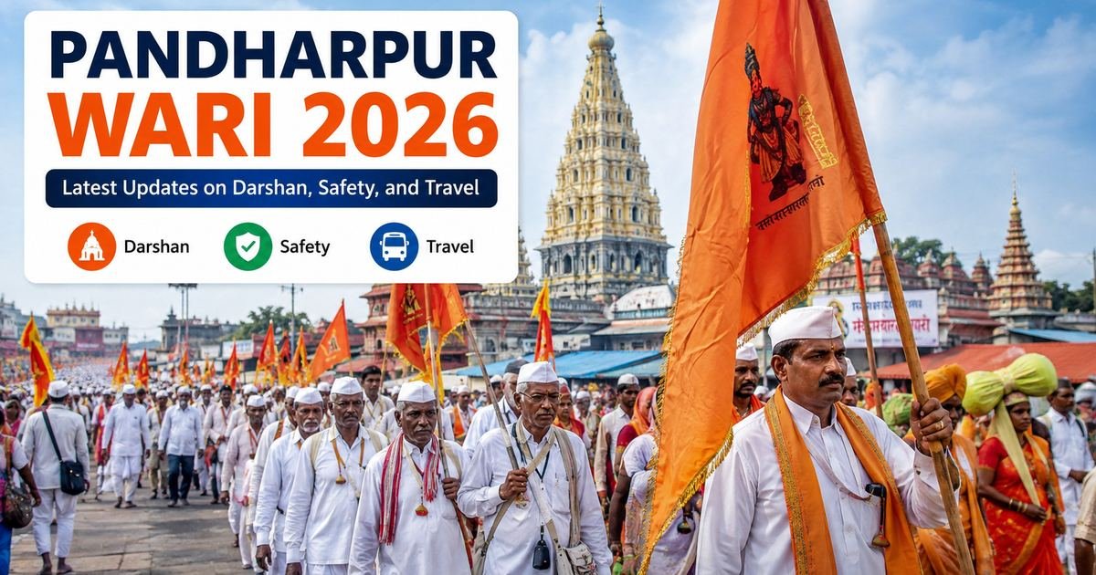 Pandharpur Wari 2026: Latest Updates on Darshan, Safety, and Travel