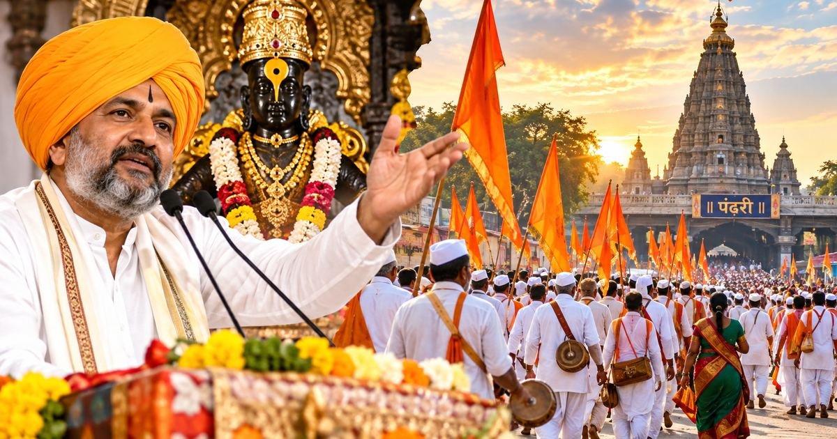 सर्वांगीण उत्कर्षासाठी वारकरी धर्म परिषदेत सहभागी व्हा: धर्मभूषण वासुदेव महाराज शास्त्री यांचे आवाहन