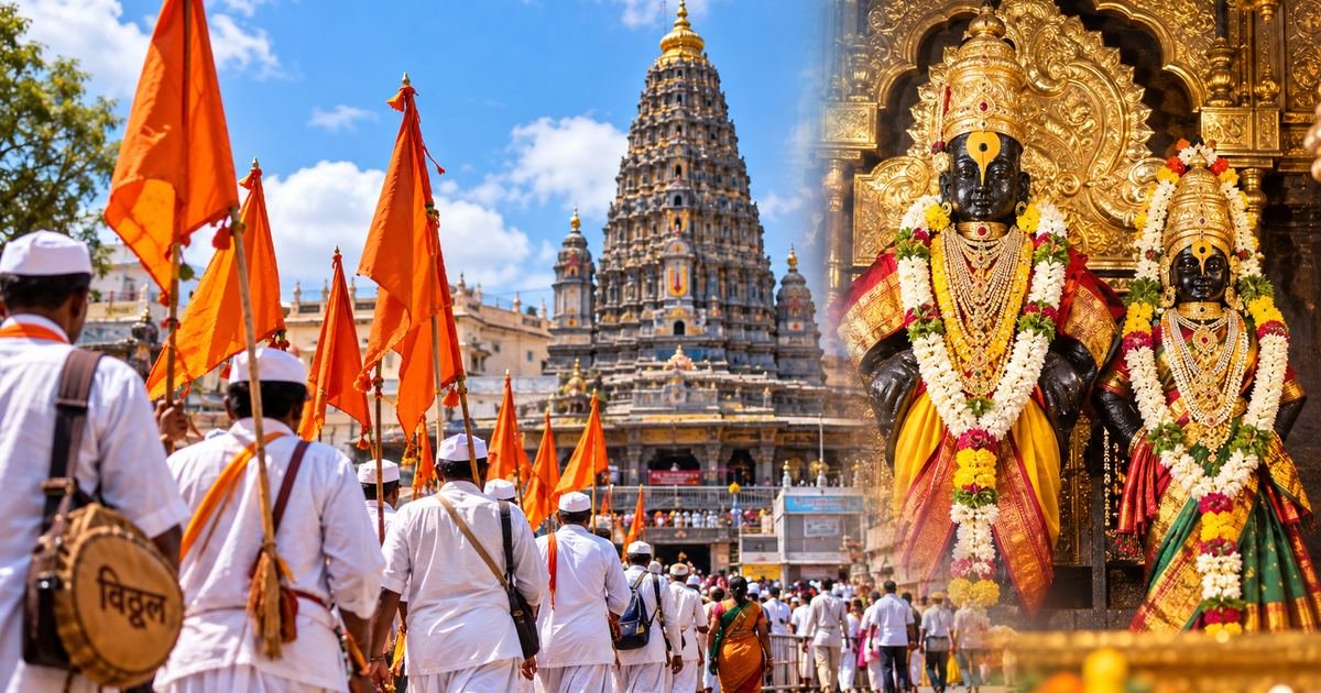 वज्रलेप संवर्धन प्रक्रियेनंतर पंढरपुरात श्री विठ्ठल-रुक्मिणी दर्शन पूर्ववत सुरू