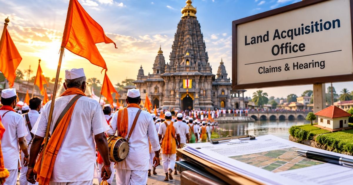 Pandharpur Corridor: Local Land Acquisition Office Opens for Claims and Hearing