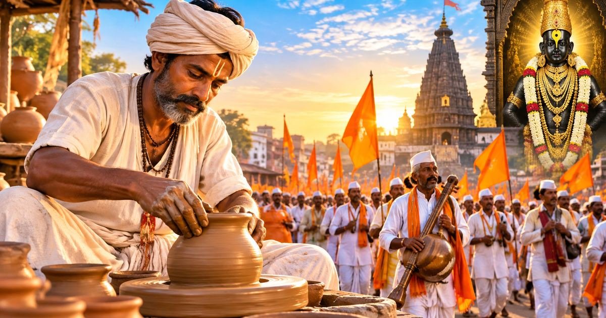 Sant Gora Kumbhar: The Potter Saint Absorbed in Vitthal