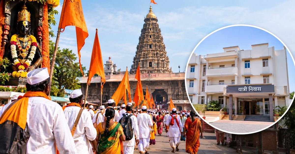 सोलापुरात १० कोटींच्या निधीतून भव्य यात्री निवास; २०० भाविकांच्या निवासाची सुविधा