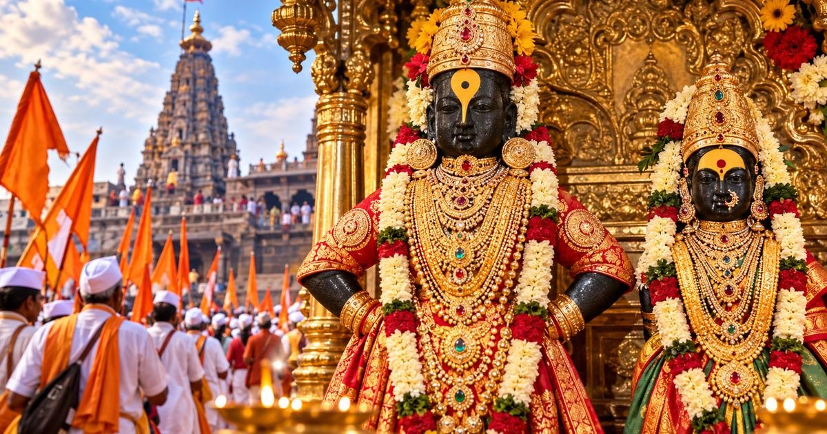 नवरात्रोत्सवात श्री विठ्ठल-रुक्मिणी प्राचीन दागिन्यांनी सजणार